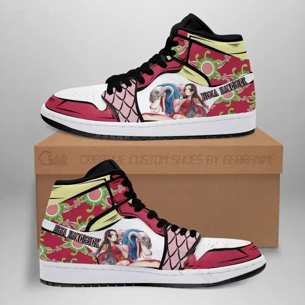 Boa Hancock One Piece Anime Amazon Air Jordan Shoes