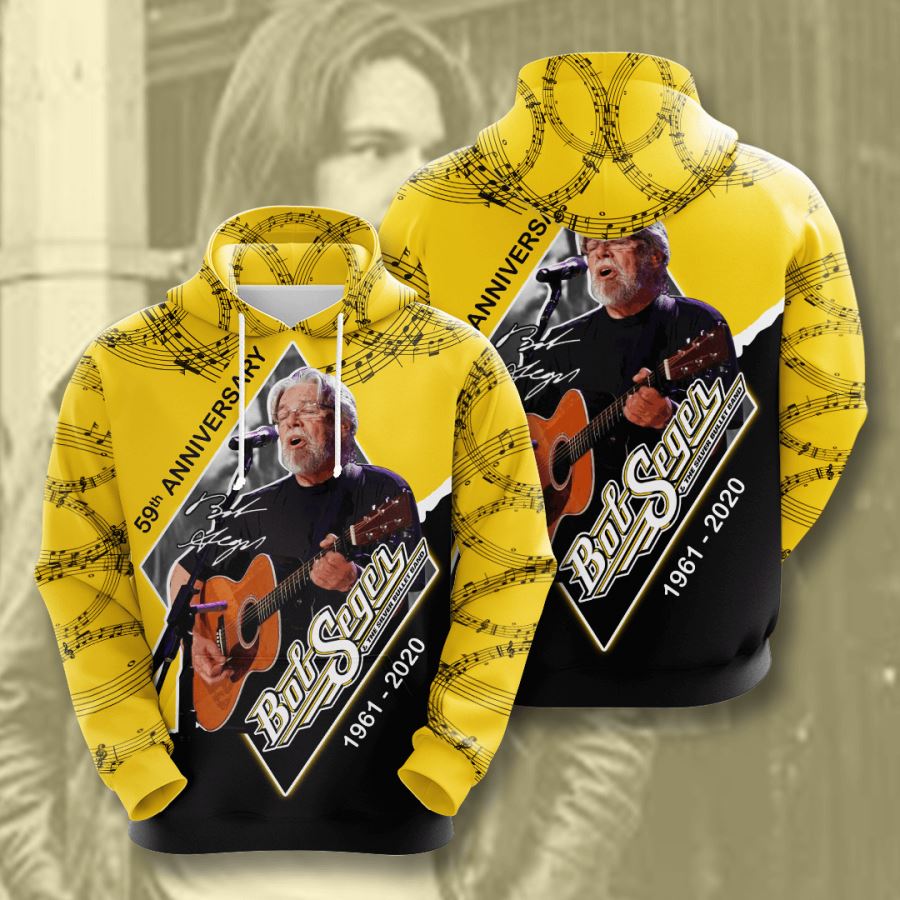 Bob Seger Custom Hoodie 3D 3 Bob Seger Custom Hoodie 3D