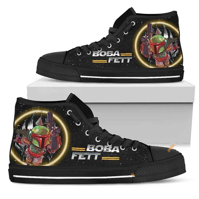 Boba Fett High Top Shoes