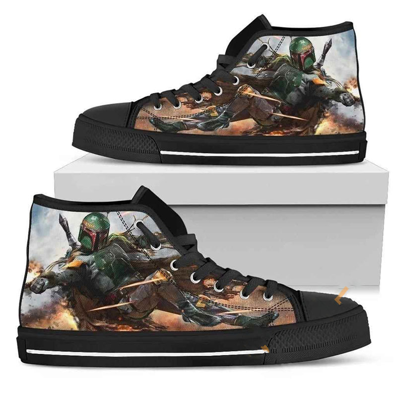 Boba Fett High Top Shoes