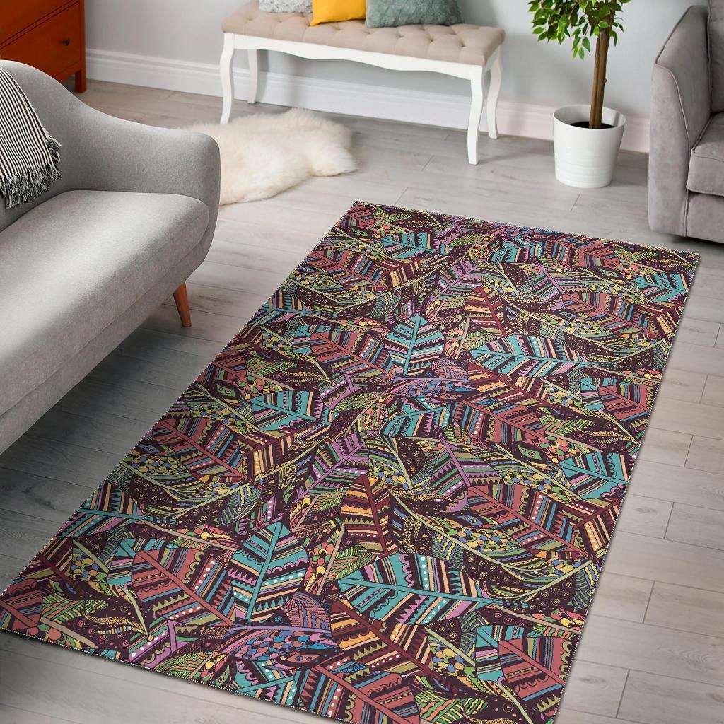 Bohemian Boho Pattern Print Area Limited Edition Rug 2 Bohemian Boho Pattern Print Area Limited Edition Rug