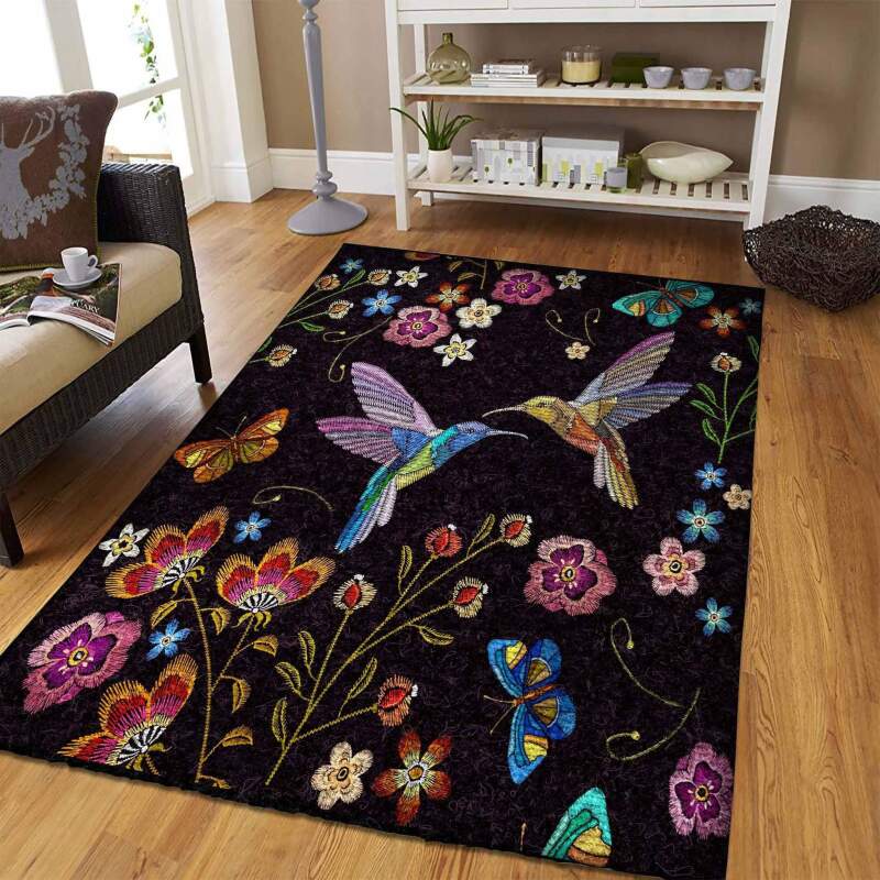 Bohemian Hummingbird Limited Edition Rug 10 Bohemian Hummingbird Limited Edition Rug