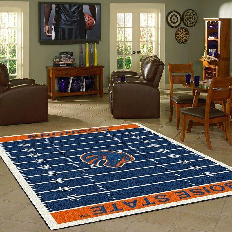 Boise State Broncos Home Field Area Limited Edition Rug 3 Boise State Broncos Home Field Area Limited Edition Rug