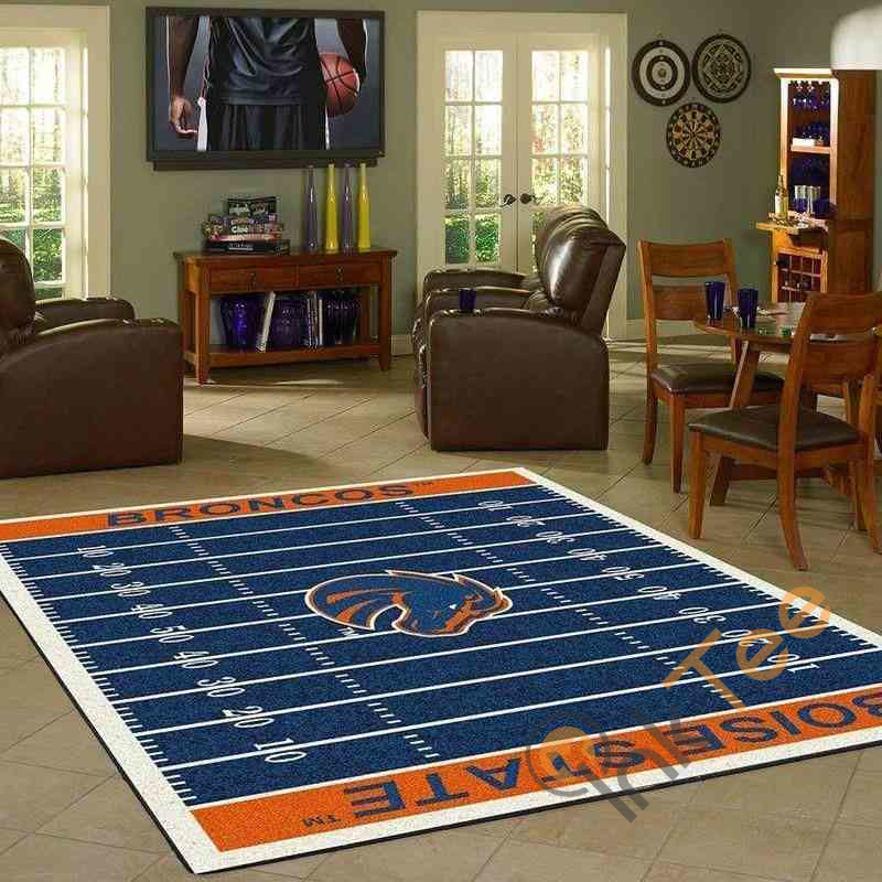 Boise State Broncos Home Field Area Rug 1 Boise State Broncos Home Field Area Rug