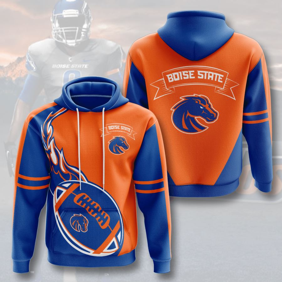 Boise State Broncos Custom Hoodie 3D 6 Boise State Broncos Custom Hoodie 3D