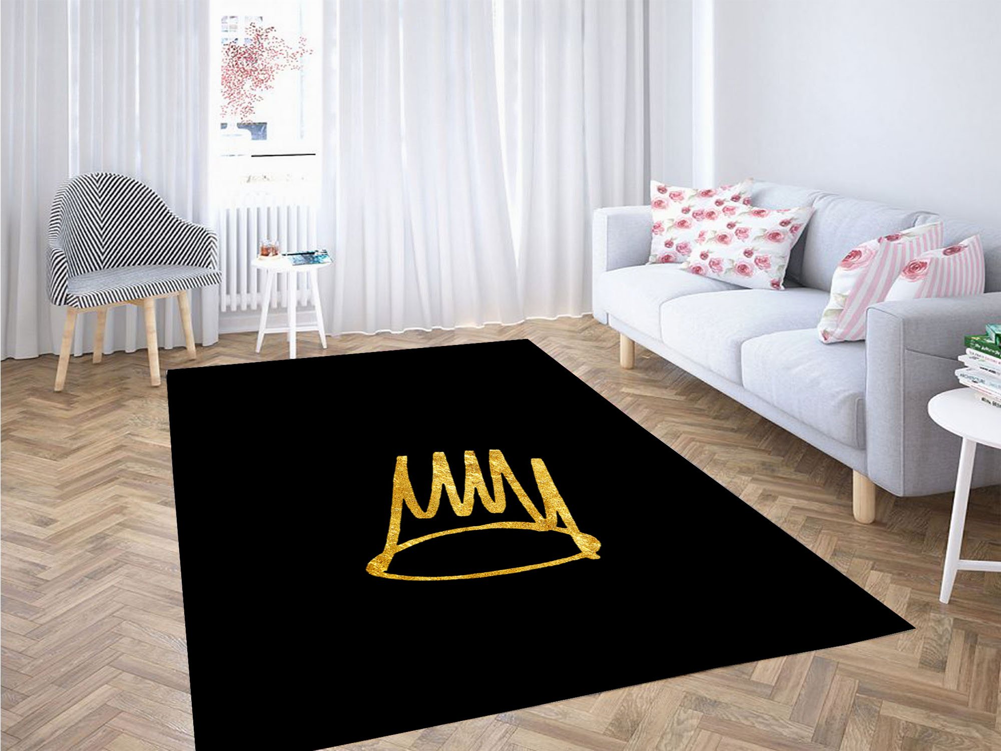 Born Sinner Crown Gold Carpet Rug 2 Born Sinner Crown Gold Carpet Rug