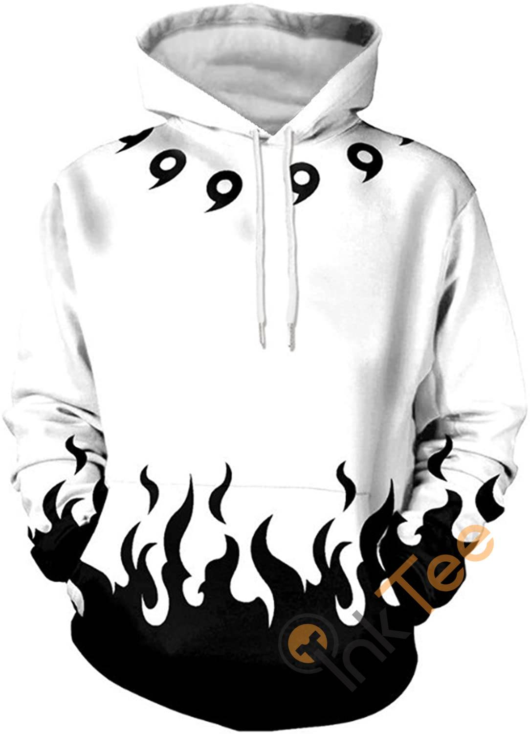 Boruto Naruto Print Pullover With Front Pocket Hoodie 3D