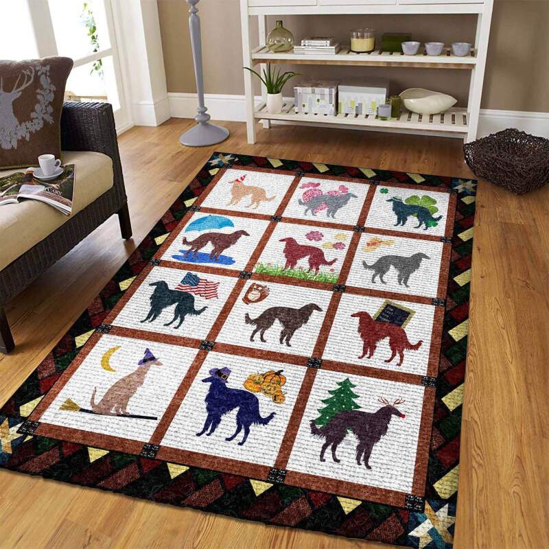 Borzoi Limited Edition Rug 3 Borzoi Limited Edition Rug