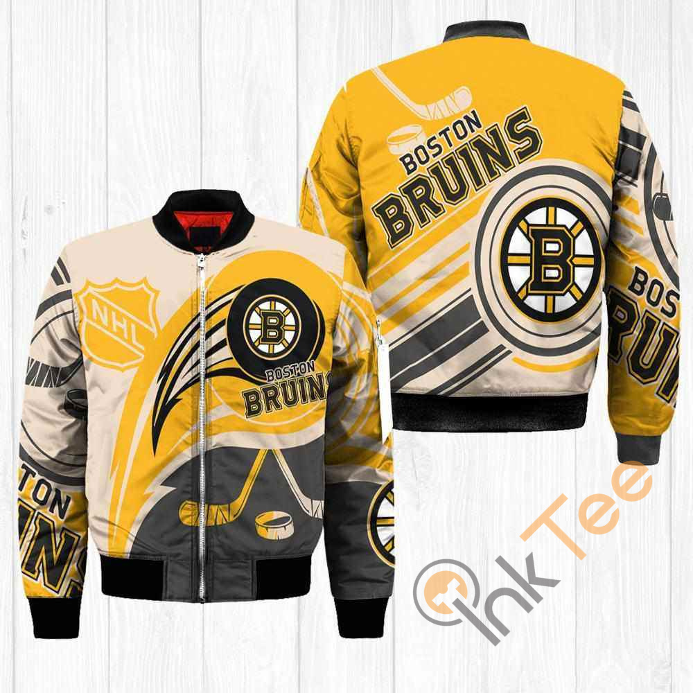 Boston Bruins NHL Balls Apparel Best Christmas Gift For Fans Bomber Jacket