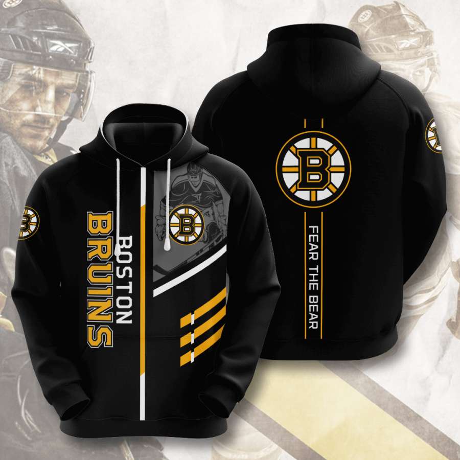 Boston Bruins Custom Hoodie 3D
