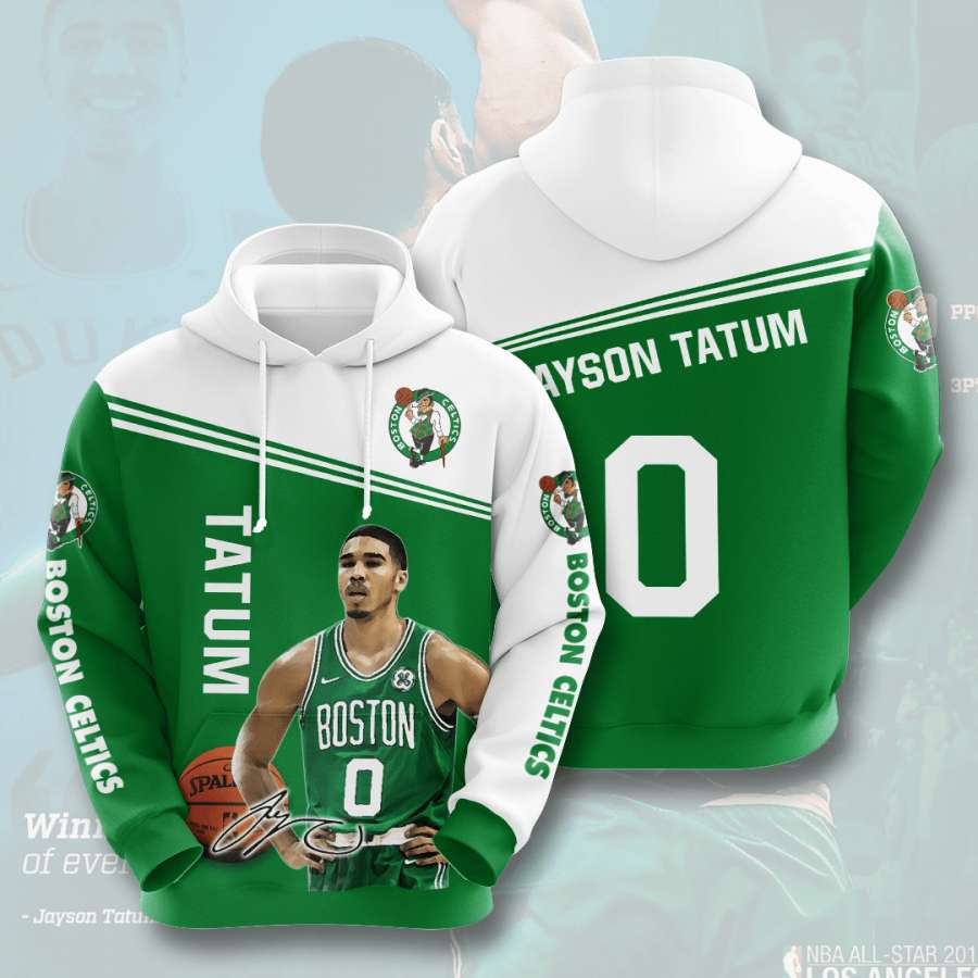 Boston Celtics Custom Hoodie 3D 3 Boston Celtics Custom Hoodie 3D