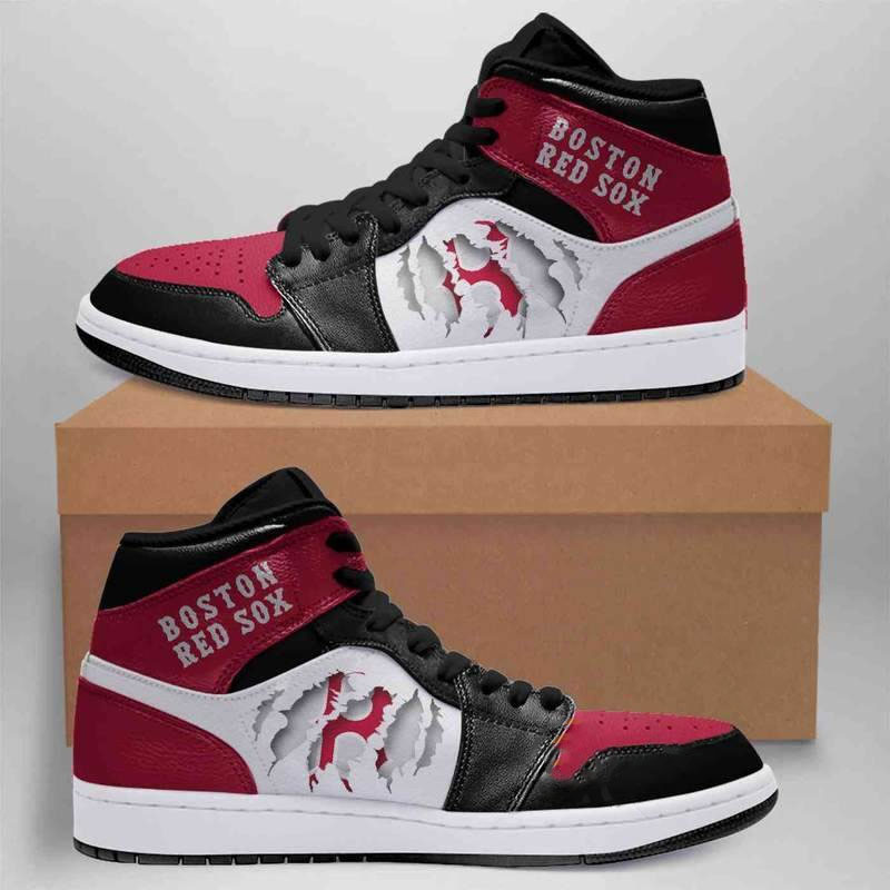 Boston Red Sox Mlb Custom Air Jordan Shoes