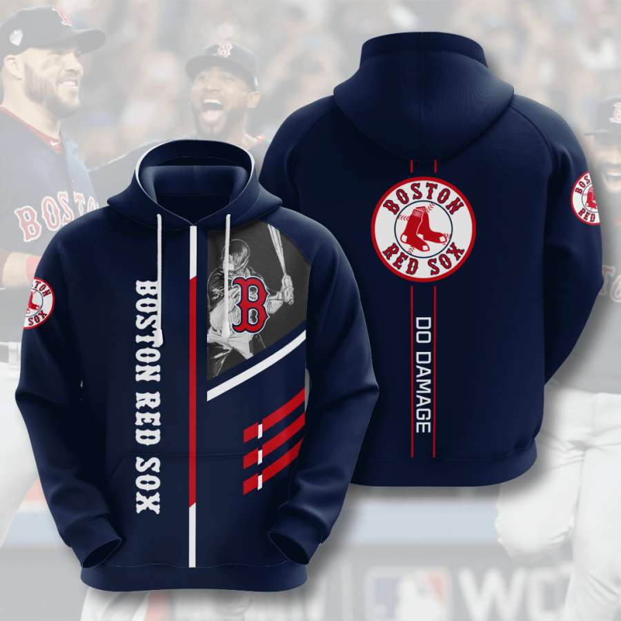 Boston Red Sox Custom Hoodie 3D 3 Boston Red Sox Custom Hoodie 3D