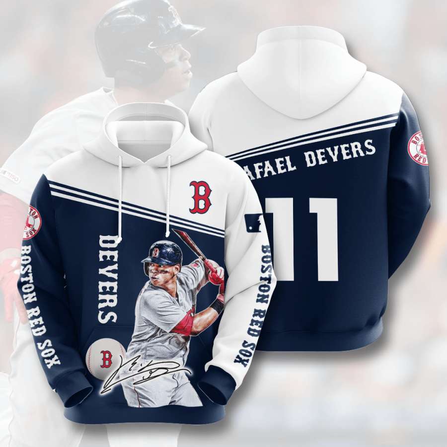 Boston Red Sox Custom Hoodie 3D
