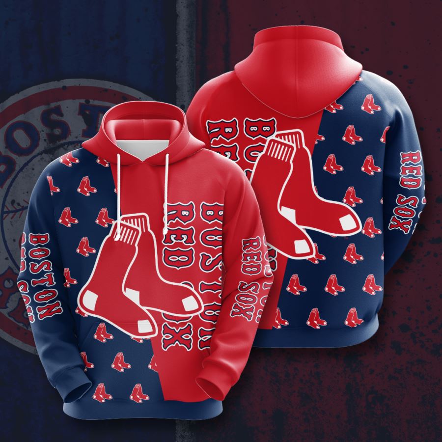 Boston Red Sox Custom Hoodie 3D