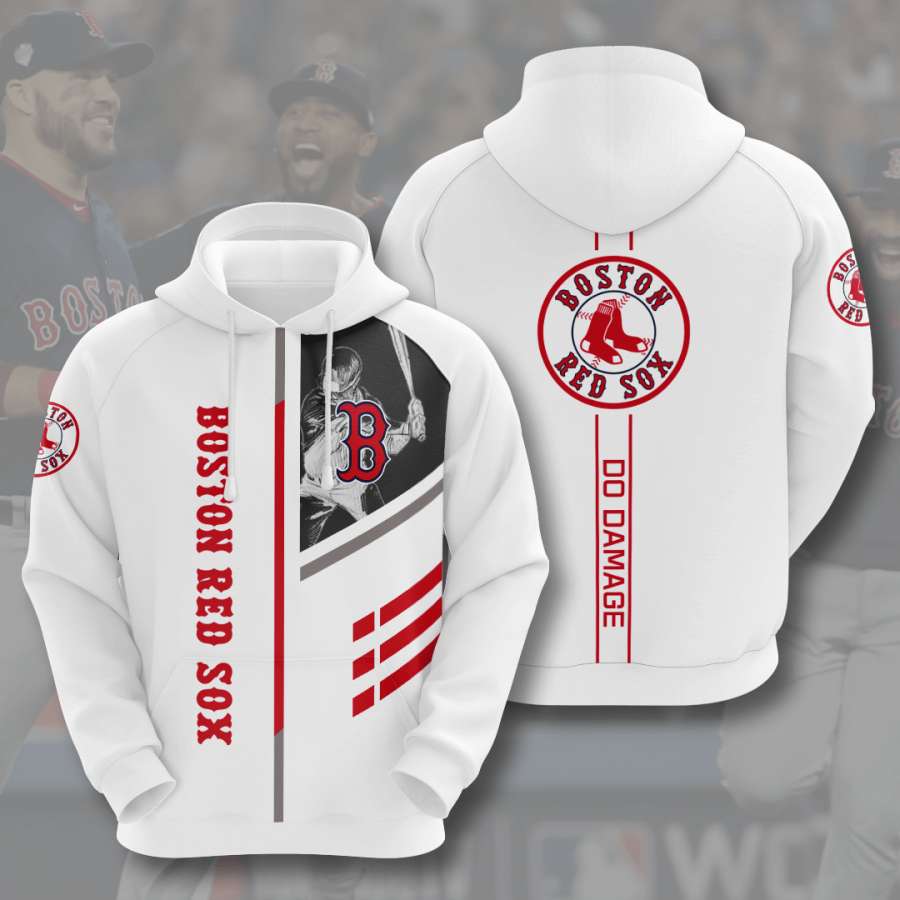 Boston Red Sox Custom Hoodie 3D