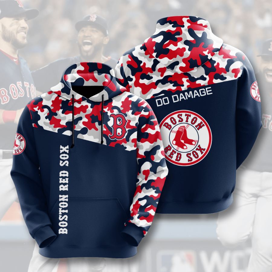 Boston Red Sox Custom Hoodie 3D 12 Boston Red Sox Custom Hoodie 3D