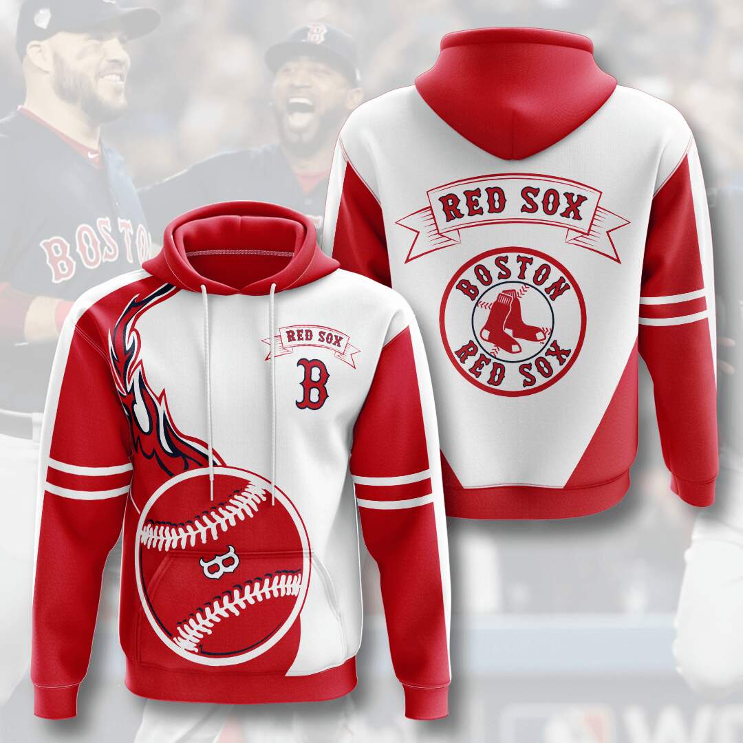 Boston Red Sox Custom Hoodie 3D