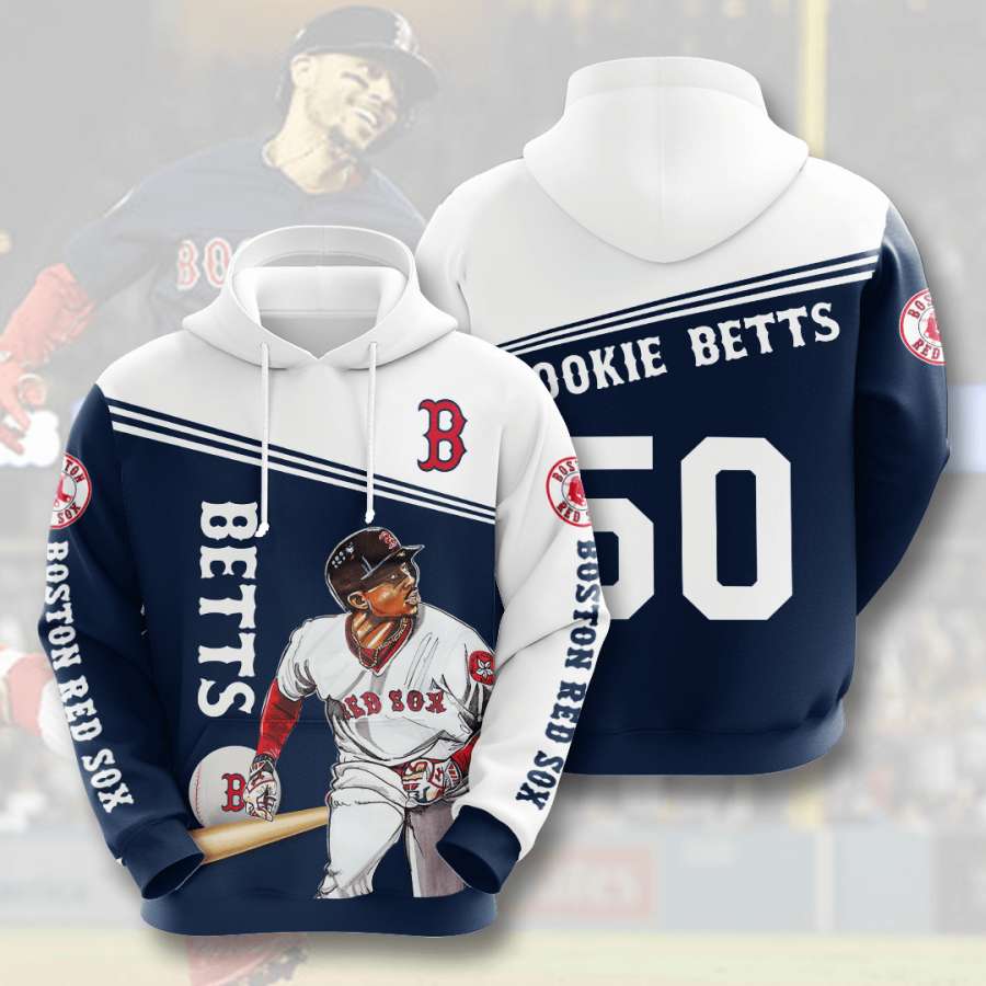 Boston Red Sox Custom Hoodie 3D