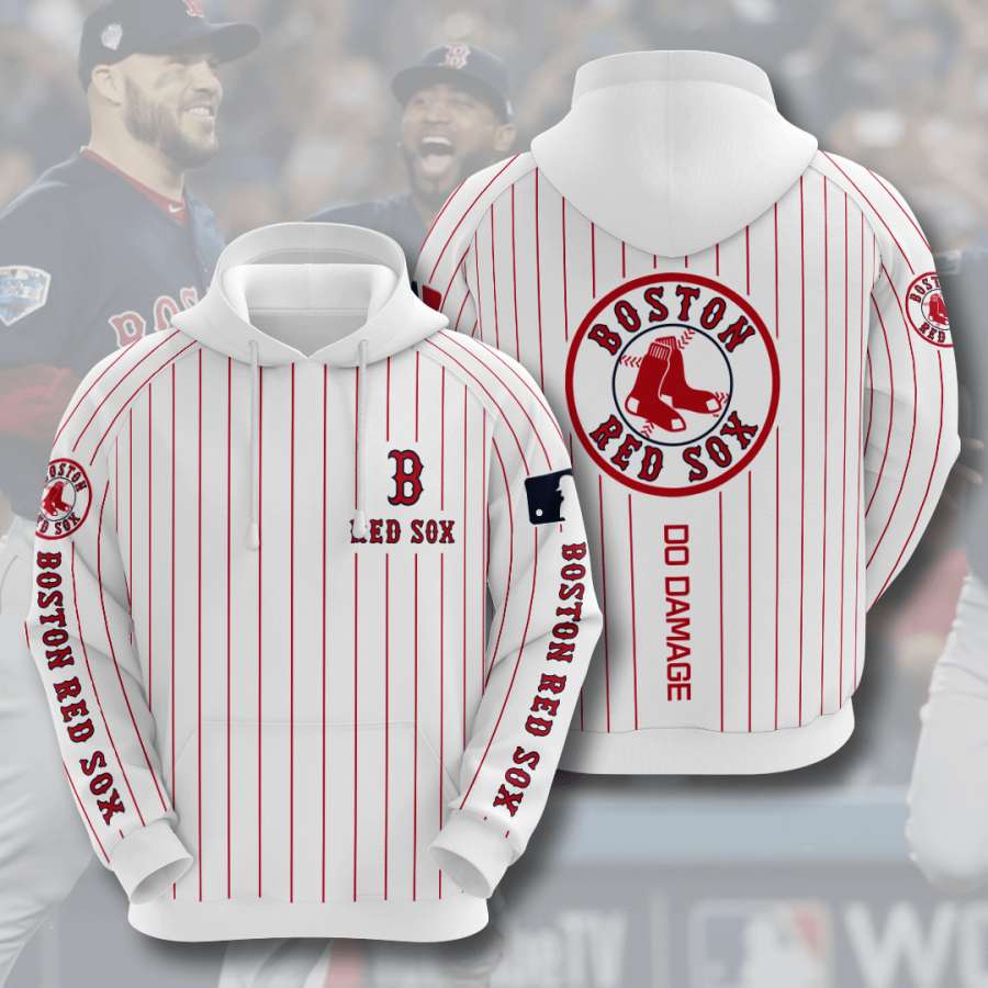 Boston Red Sox Custom Hoodie 3D
