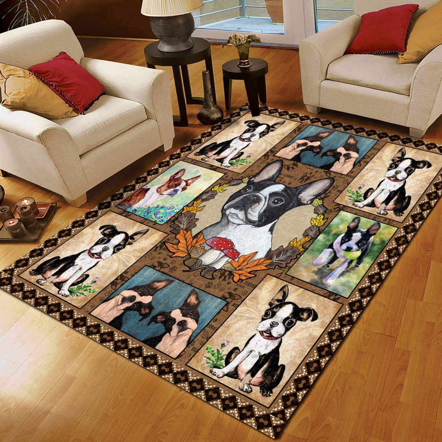 Boston Terrier Limited Edition Rug