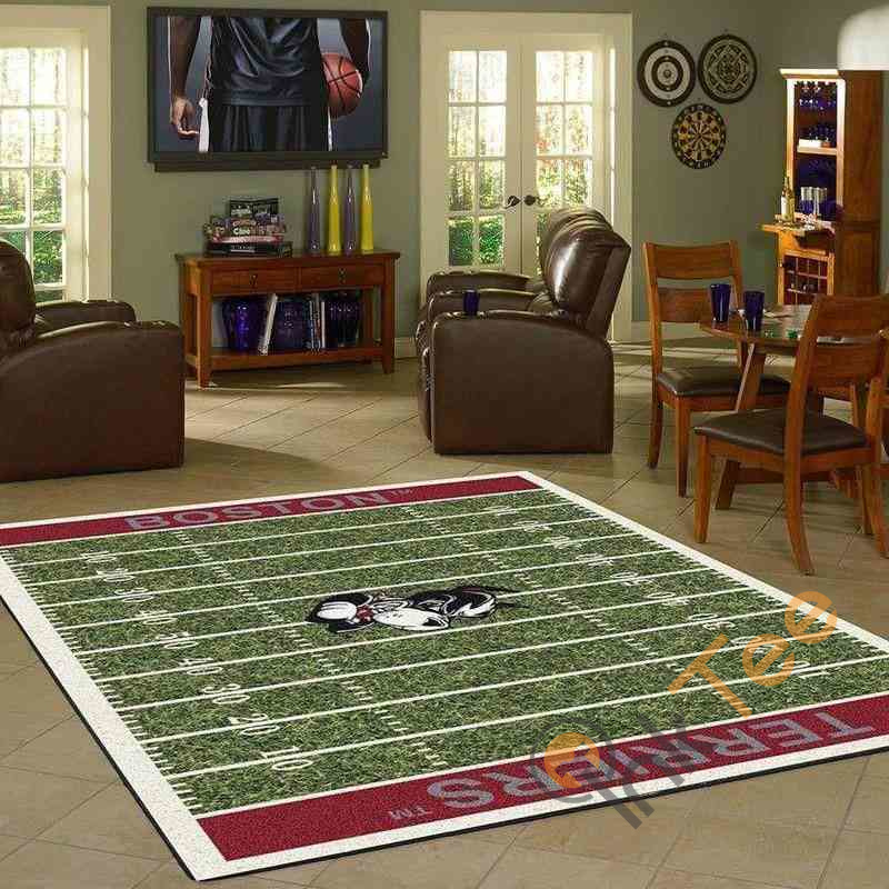Boston University Terriers Home Field Area Rug 3 Boston University Terriers Home Field Area Rug