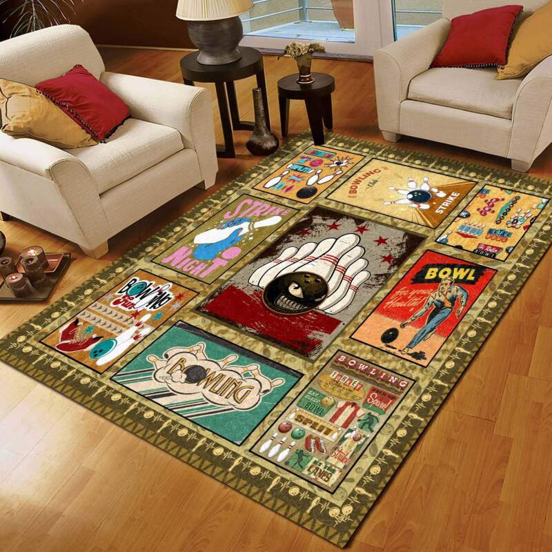 Bowling Limited Edition Rug 2 Bowling Limited Edition Rug