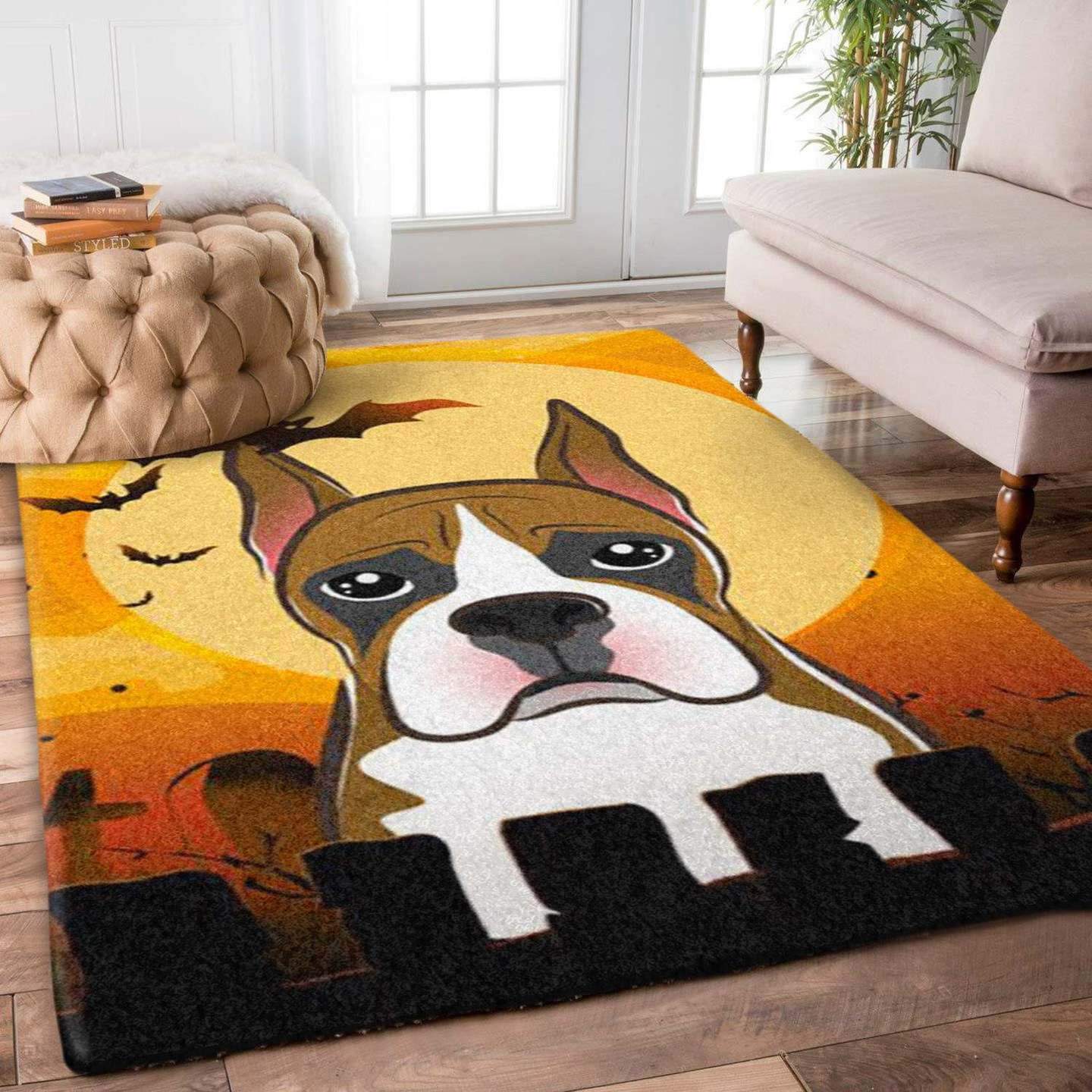 Boxer Halloween Limited Edition Rug 6 Boxer Halloween Limited Edition Rug