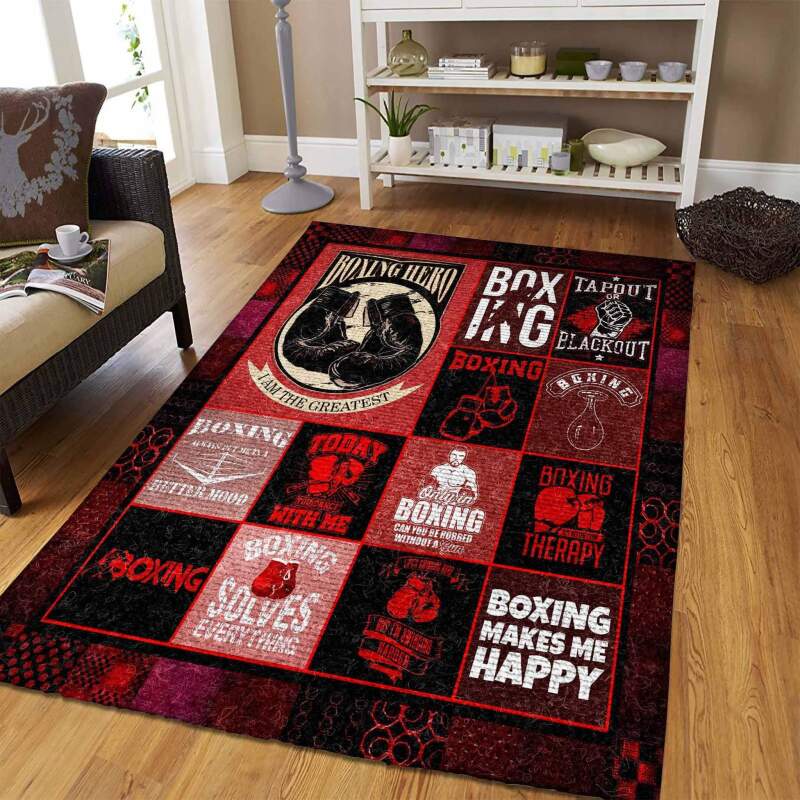 Boxing Limited Edition Rug 2 Boxing Limited Edition Rug