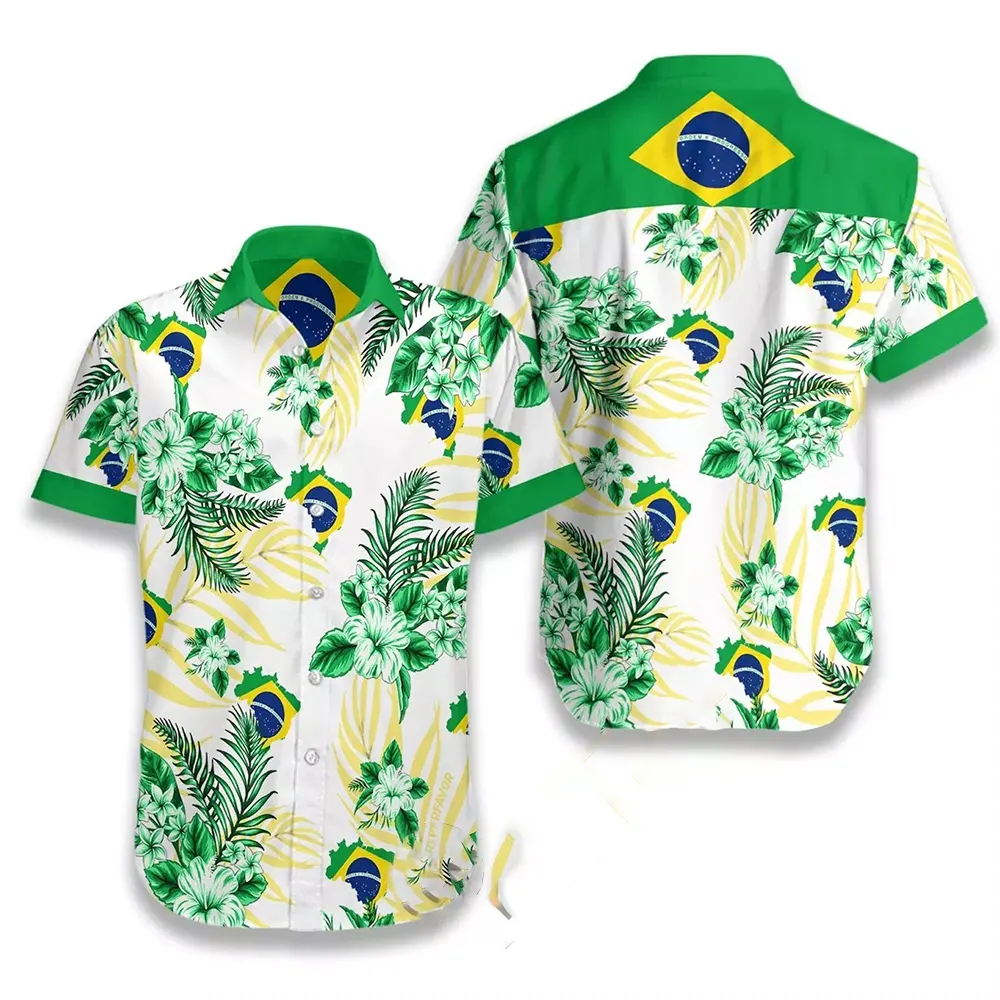 Brazil Proud Hawaiian shirts