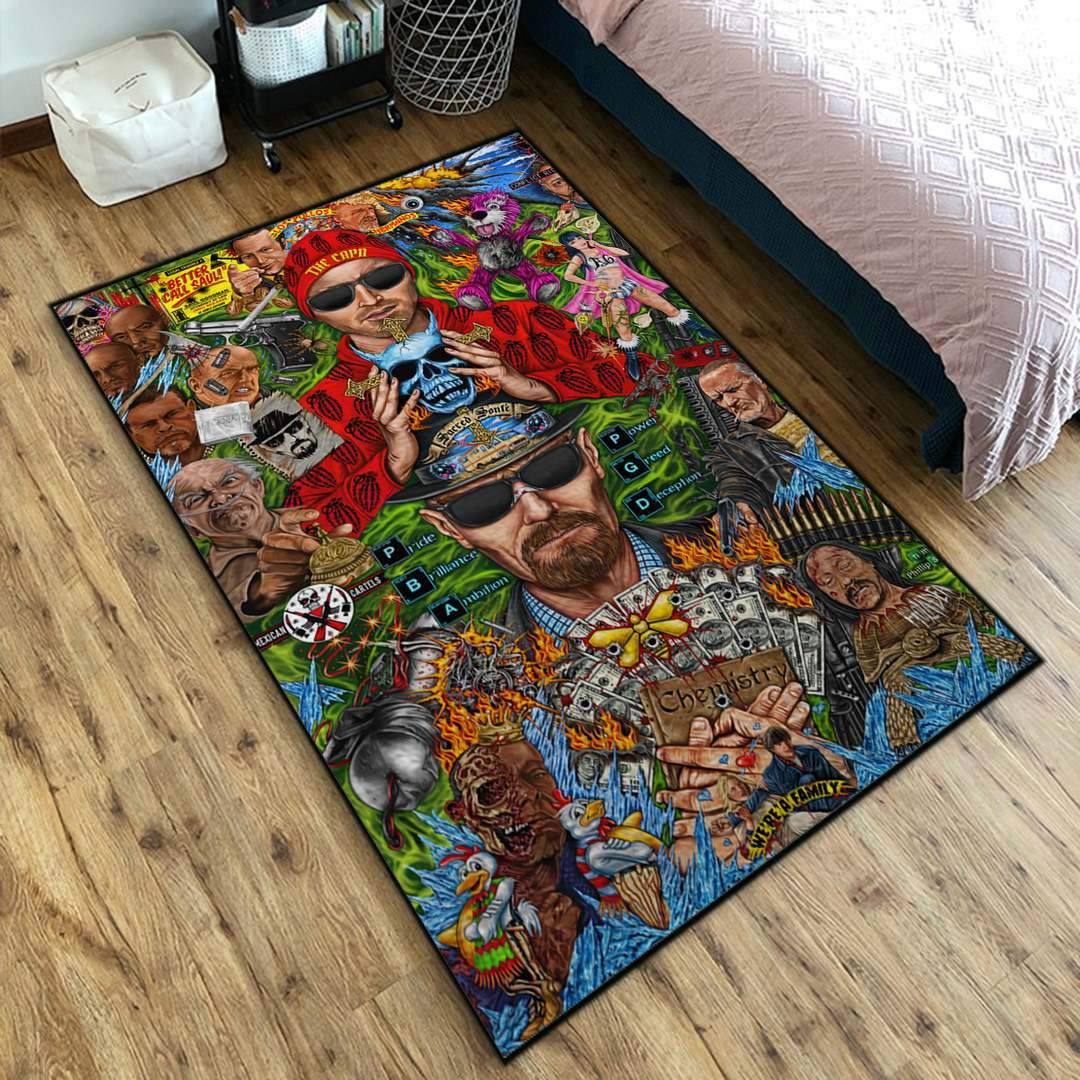 Breaking Bad Christmas Gift Area Limited Edition Rug 6 Breaking Bad Christmas Gift   Area Limited Edition Rug