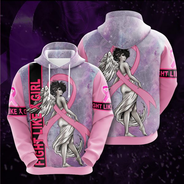 Breast Cancer Awareness Custom Hoodie 3D