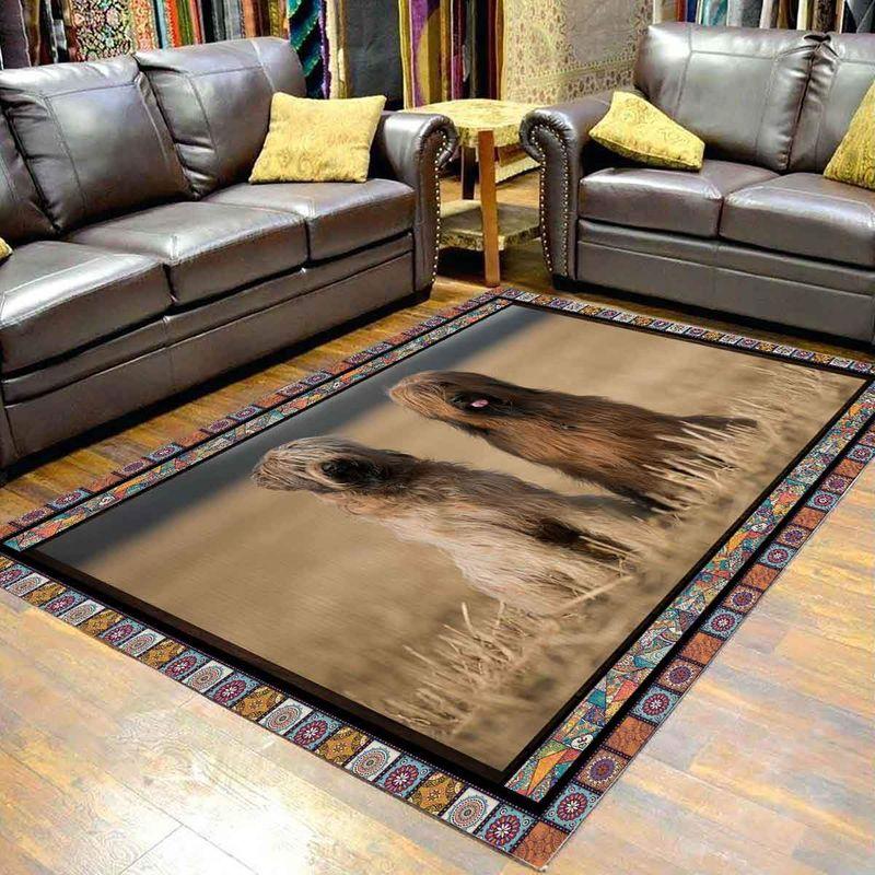 Briard Friend Area Limited Edition Rug 2 Briard Friend Area Limited Edition Rug