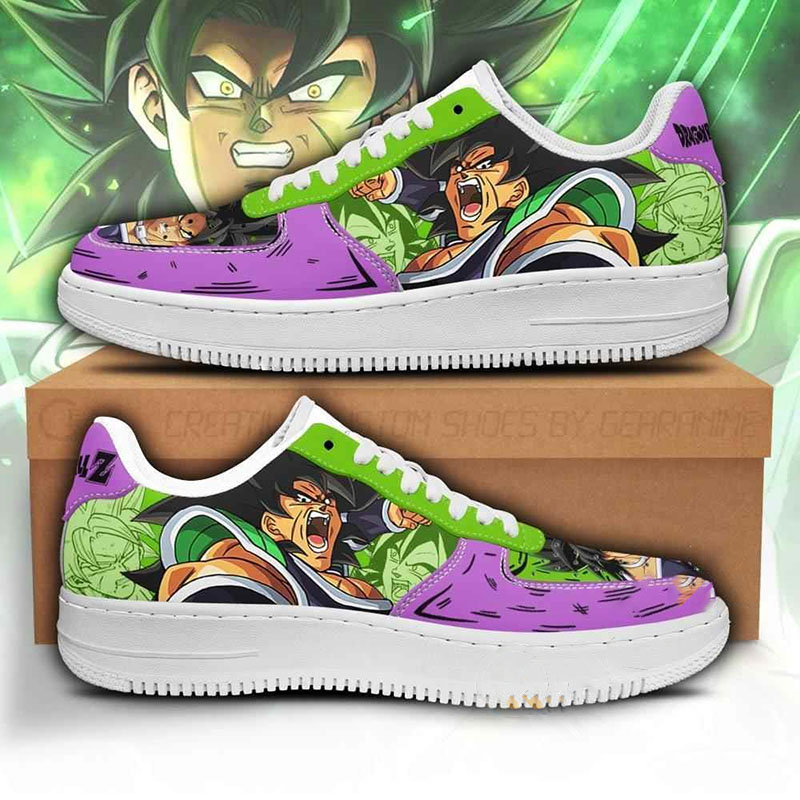 Broly Custom Dragon Ball Anime Nike Air Force Shoes 4 Broly Custom Dragon Ball Anime Nike Air Force Shoes