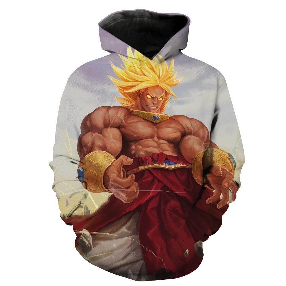 Broly Dragon Ball Super Broly Hoodie 3D 2 Broly Dragon Ball Super Broly Hoodie 3D
