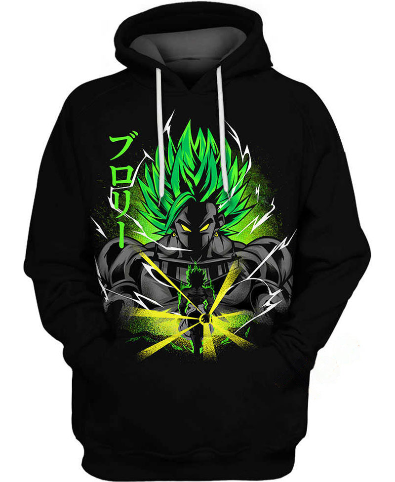 Broly Legendary Villain Hoodie 3D 3 Broly Legendary Villain Hoodie 3D