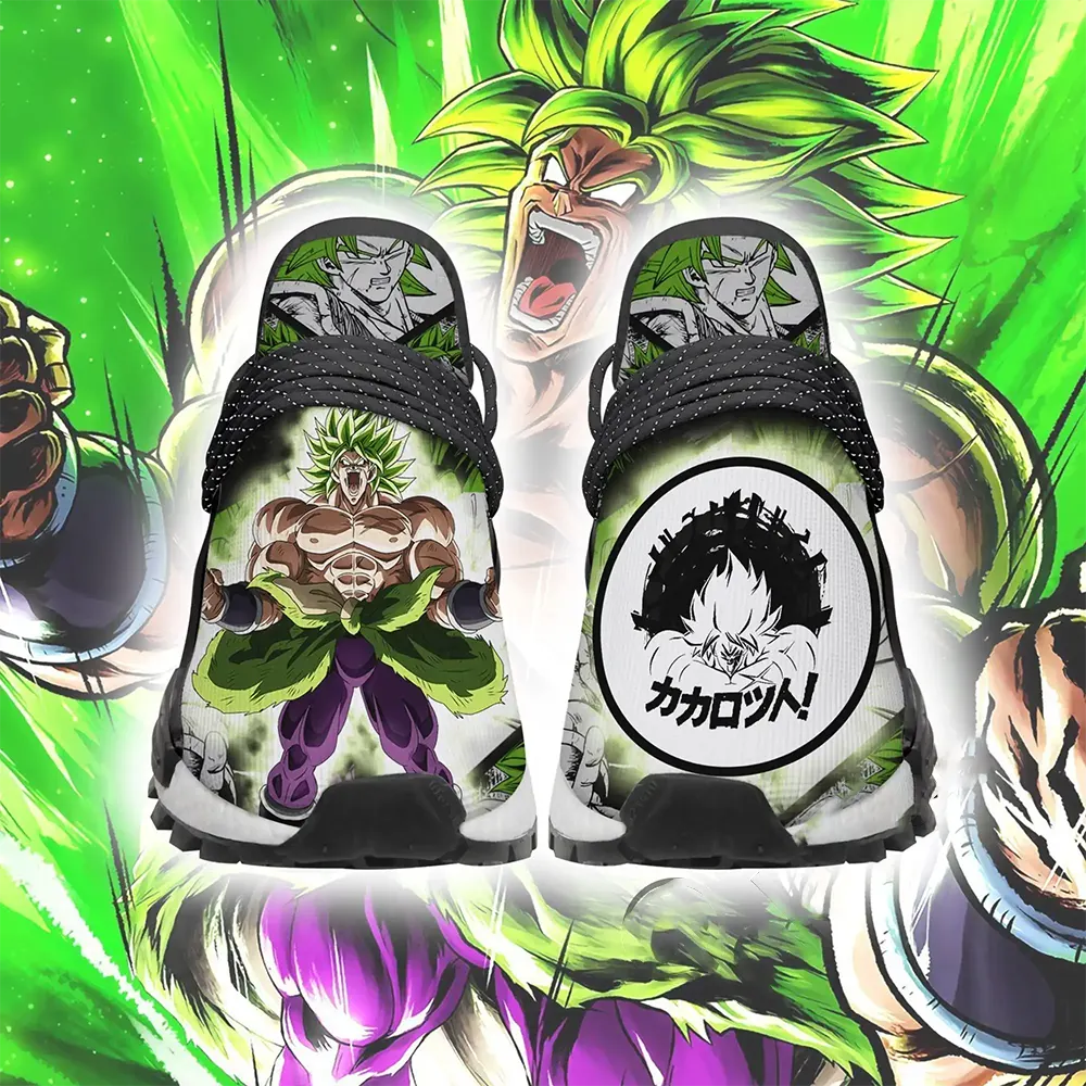 Broly Power Dragon Ball Z Anime Amazon NMD Human Shoes