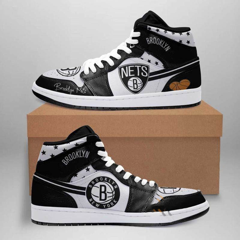 Brooklyn Nets Custom Air Jordan Shoes
