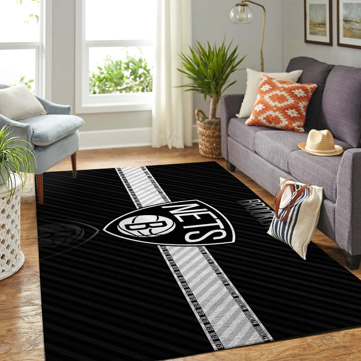 Brooklyn Nets Limited Edition Rug 3 Brooklyn Nets Limited Edition Rug