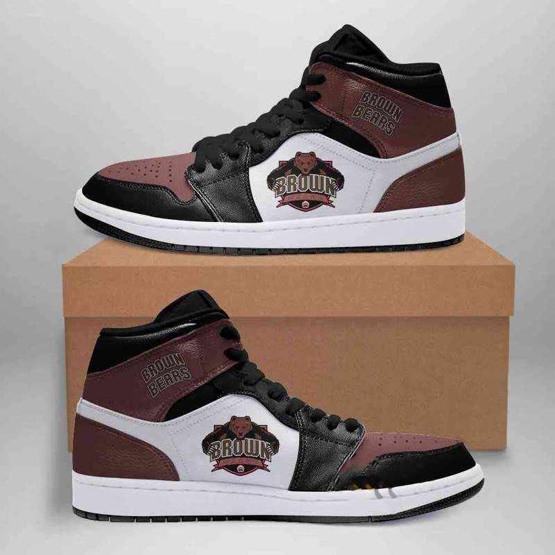Brown Bears Ncaa Custom Air Jordan Shoes