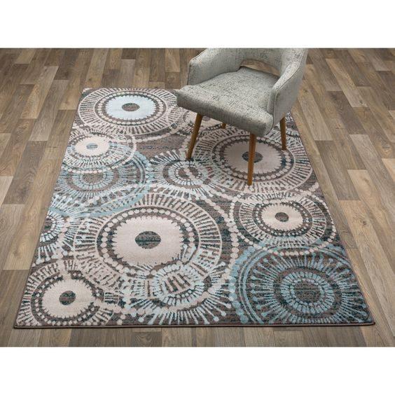 Brown Circle Limited Edition Rug 5 Brown Circle Limited Edition Rug