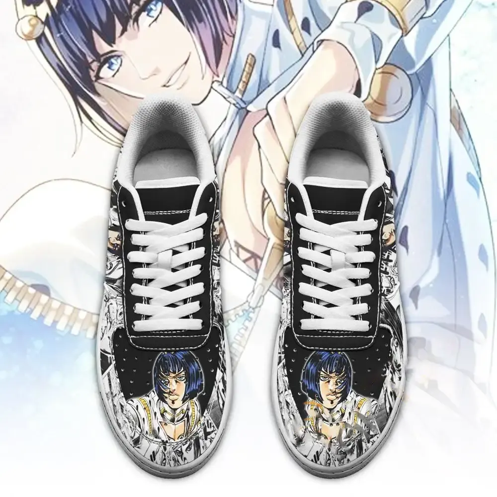 Bruno Bucciarati Manga Style Jojo’s Anime Fan Gift Amazon Nike Air Force Shoes