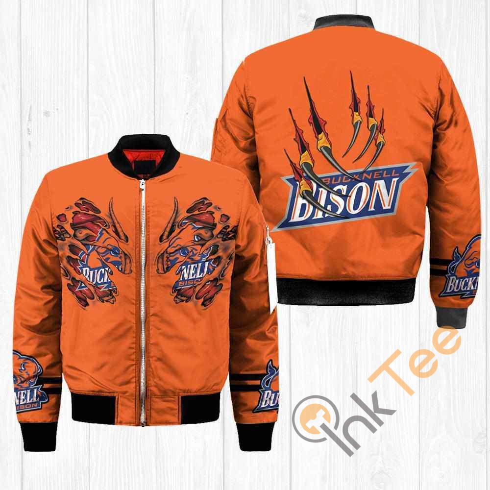 Bucknell Bison NCAA Claws Apparel Best Christmas Gift For Fans Bomber Jacket 2 Bucknell Bison NCAA Claws Apparel Best Christmas Gift For Fans Bomber Jacket