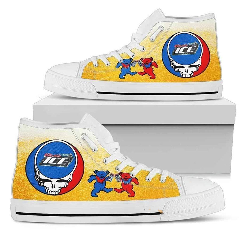 Bud Ice High Top Shoes