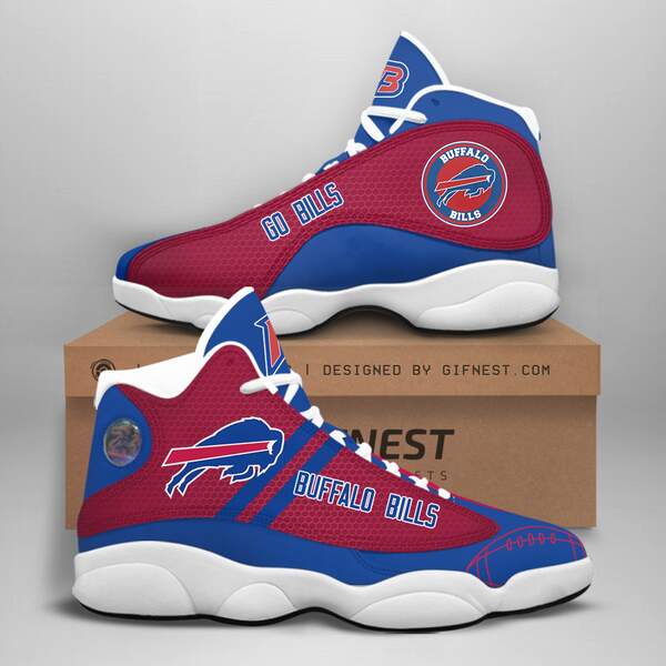 Buffalo Bills Custom Air Jordan Shoes 3 Buffalo Bills Custom Air Jordan Shoes