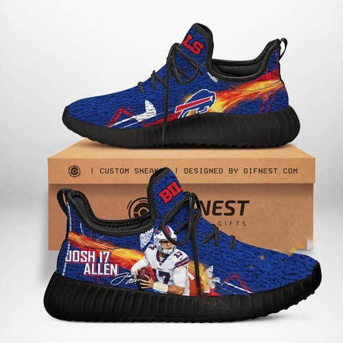 Buffalo Bills Customize Yeezy Boost 2 Buffalo Bills Customize Yeezy Boost