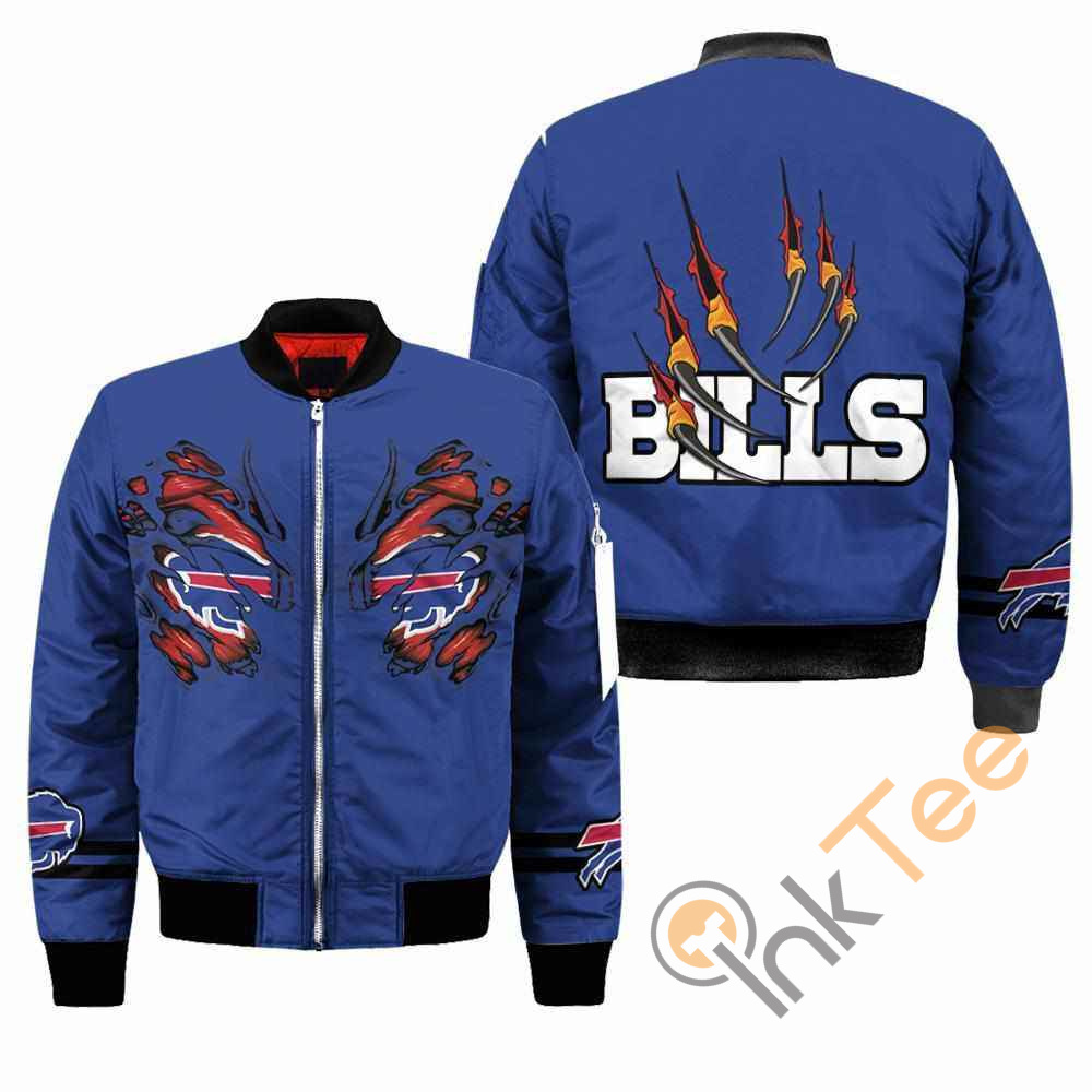 Buffalo Bills NFL Claws Apparel Best Christmas Gift For Fans Bomber Jacket 14 Buffalo Bills NFL Claws Apparel Best Christmas Gift For Fans Bomber Jacket