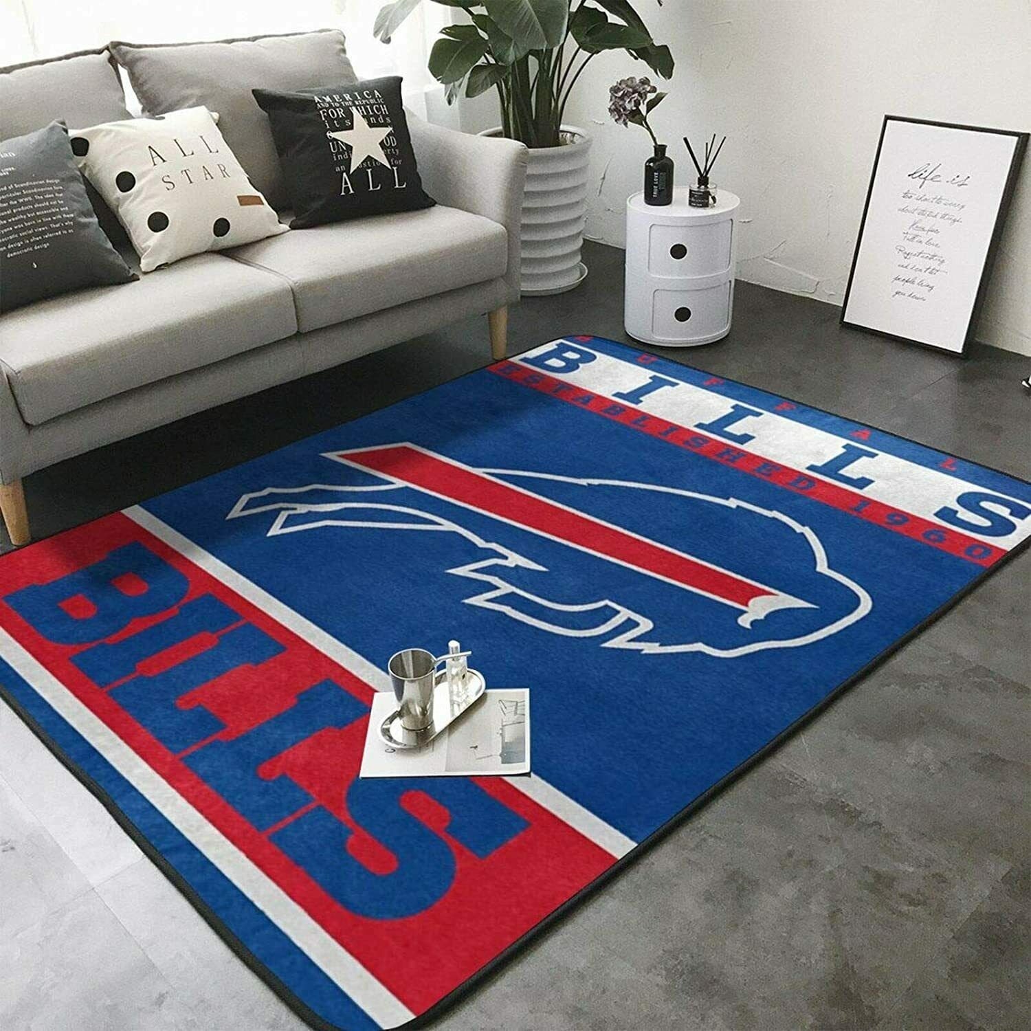 Buffalo Bills Nfl Family Decorative Floor Rug 6 Buffalo Bills Nfl Family Decorative Floor Rug