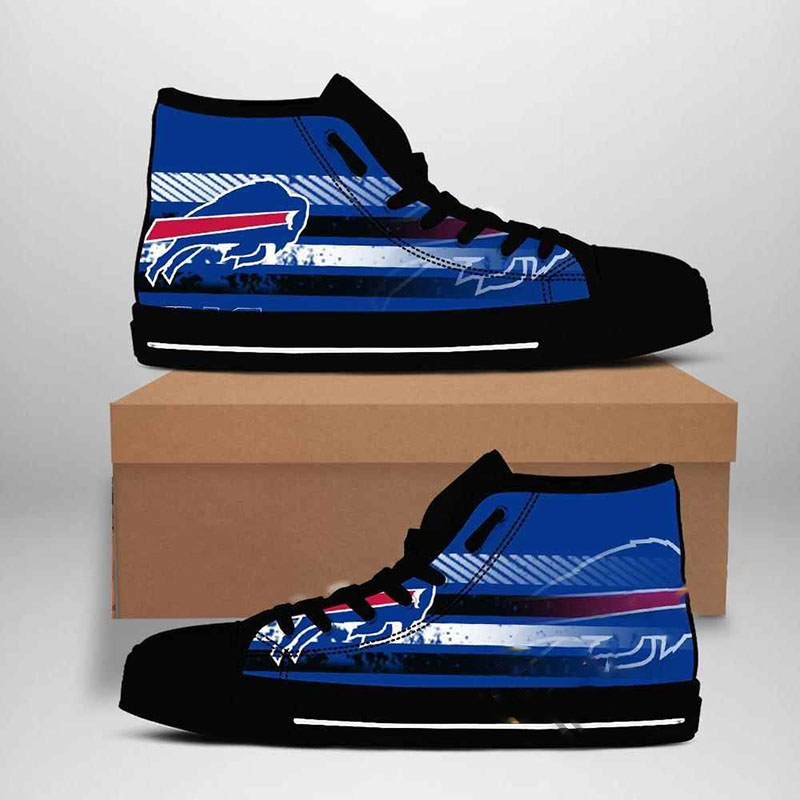 Buffalo Bills NFL Football High Top Shoes 5 Buffalo Bills NFL Football High Top Shoes