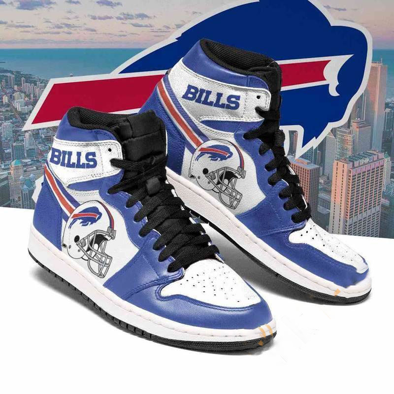 Buffalo Bills Nfl Football Custom Air Jordan Shoes
